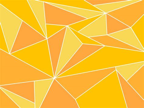 Abstract yellow polygon artistic geometric with white line background ...