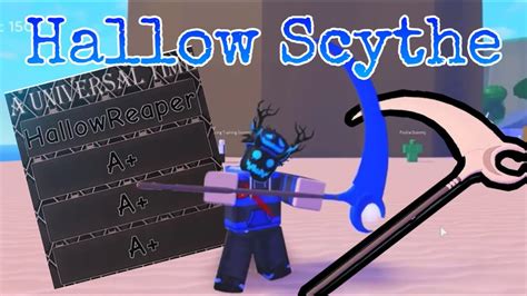 A Universal Time - Hallow Reaper Showcase - AUT - New Halloween Reaper Reskin - YouTube