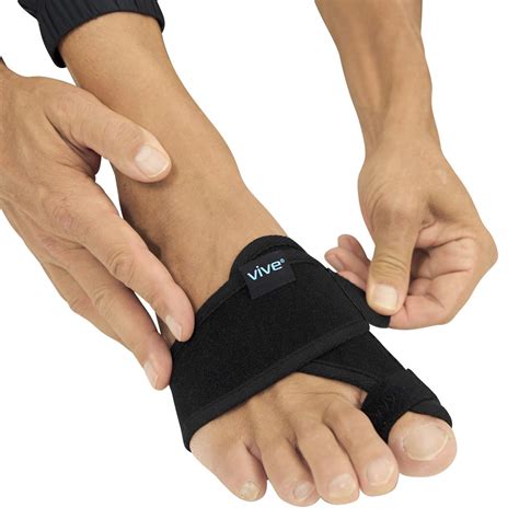 Buy Vive Bunion Brace Big Toe Corrector Straightener With Splint Hallux Valgus Pad Joint Pain ...