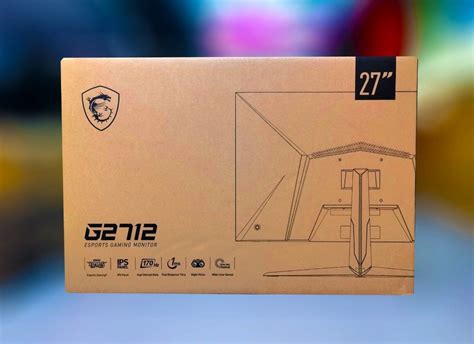 MSI G2712 27" 170HZ IPS FHD 1920X1080 ESPORTS GAMING MONITOR, Computers & Tech, Parts ...