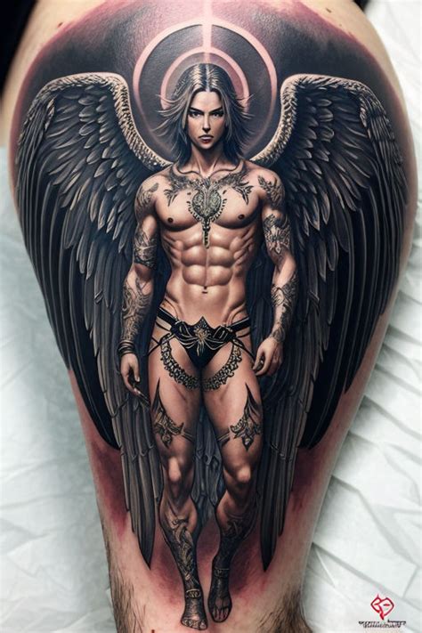 Discover 65+ african angel tattoo best - in.cdgdbentre