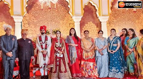 Rajasthani bahu came to BJP national president JP Nadda house marriage held at Diya Kumari ...