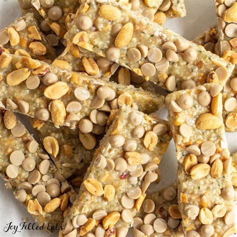 Keto Protein Bars - Sweet and Salty Peanut Bars | Joy Filled Eats