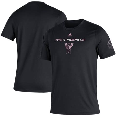 Men's Inter Miami CF adidas Black Kickoff T-Shirt