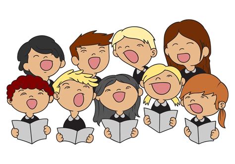 Kids Choir Illustration Vector 129196 Vector Art at Vecteezy