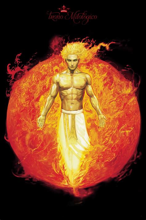 Trono Mitológico: Helios, dios primordial del Sol