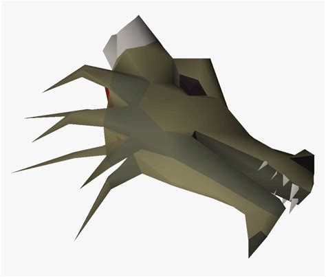 Osrs Mounted Abyssal Demon Head - Green Dragon Head Osrs, HD Png Download , Transparent Png ...