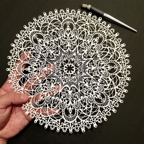 Intricately Detailed Papercut Designs Reflect Beauty of the Natural World
