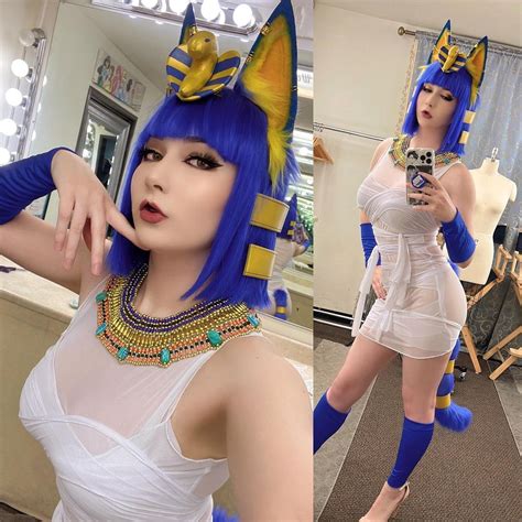 Cosplay Sky - Ankha -Animal Crossing...