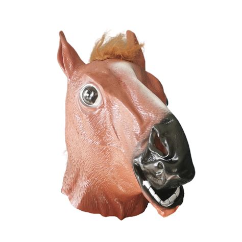Máscara de caballo de látex - Bizama Importaciones