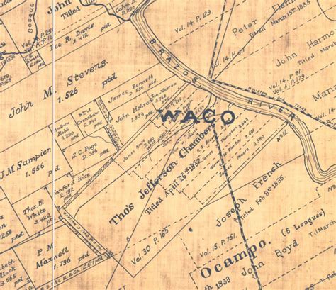 McLennan County Texas 1896 Old Wall Map Reprint With | Etsy