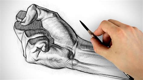 How to Draw a Fist - Hand Drawing Example - Proko