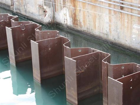 Steel Sheet Pile (Sheet Piles) - Shunli Steel Group | Steel sheet ...