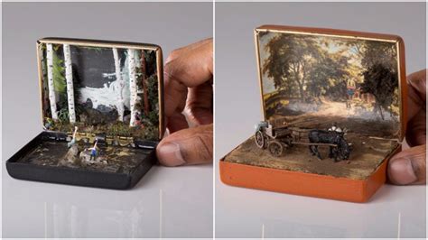 Canadian artist transforms vintage ring boxes into detailed historical ...