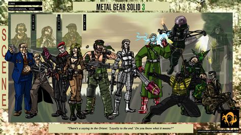 Metal Gear Solid 3: Snake Eater by cheddarpaladin on DeviantArt