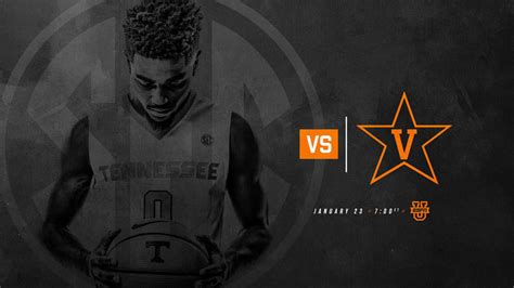 #22 Tennessee Vols Basketball faces Vanderbilt Commodores at Thompson ...