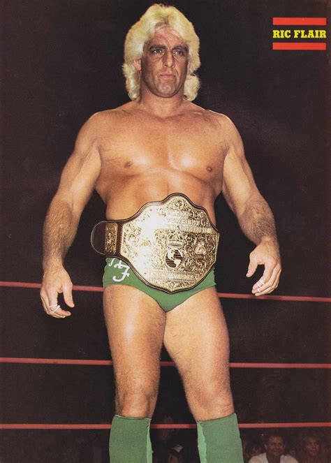 Ric flair with the Big Gold belt. : SquaredCircle