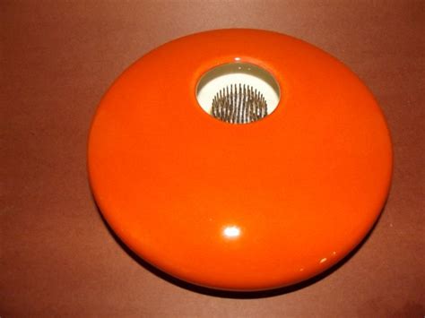 Large Round High Gloss Orange Ikebana Vase by jwproductions13, $30.00 ...