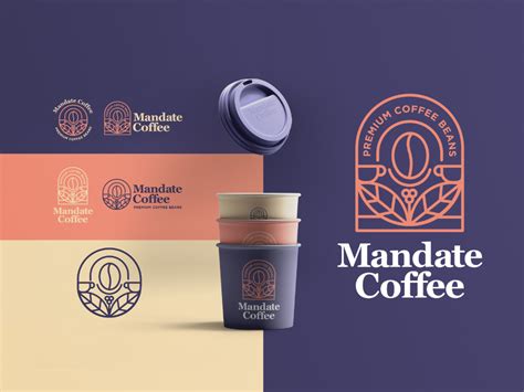 MANDATE COFFEE by Tony on Dribbble Coffee Shop Branding, Coffee Shop Logo, Cafe Branding, Cafe ...