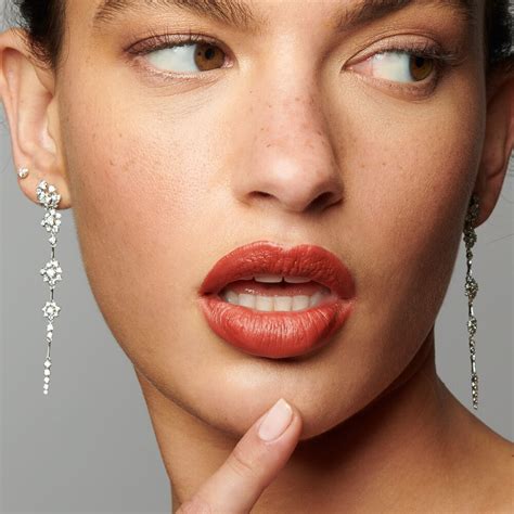 Marguerite 18ct White Gold Diamond Earrings — Annoushka UK