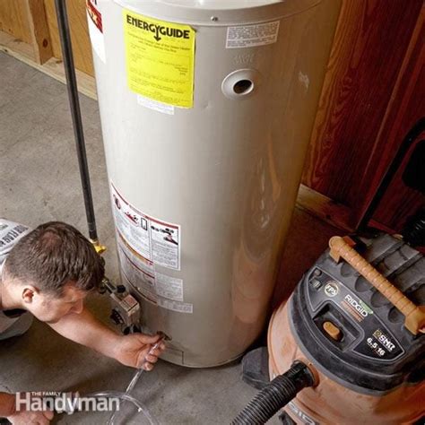 How to Flush a Hot Water Heater (DIY) | Family Handyman