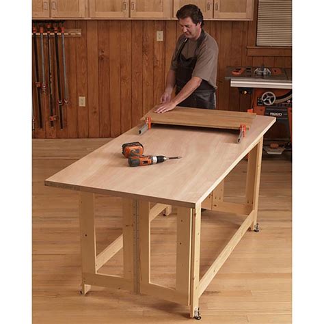 Folding Work Table Woodworking Plan | ubicaciondepersonas.cdmx.gob.mx