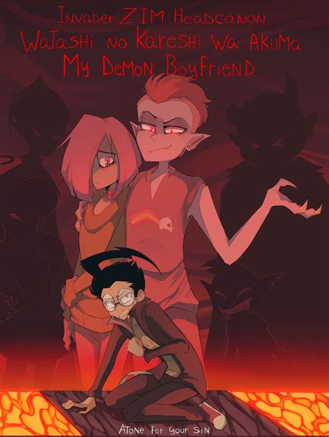 IZ My Demon BoyFriend comic cover by ArtsyGum on DeviantArt