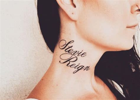 20 Top Neck Tattoos for Women