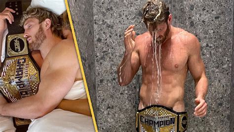 Photos: Logan Paul Sleeps, Showers With WWE United States Championship