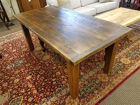 This 6 foot reclaimed barn wood farm table is just $795. | Table, Farm ...