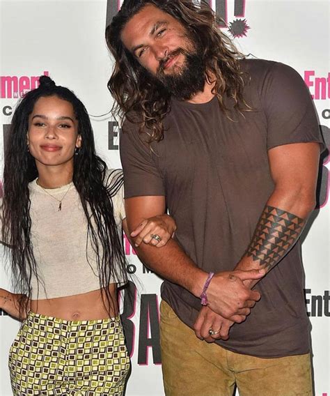 Jason Momoa takes 'Aquaman' movie trailer to Comic-Con hangs with Zoe ...