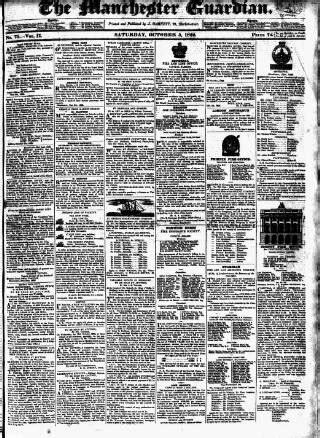 Manchester Guardian in British Newspaper Archive