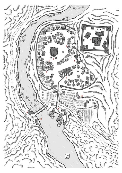 Parfondeval (fantasy city map) by Etory on DeviantArt