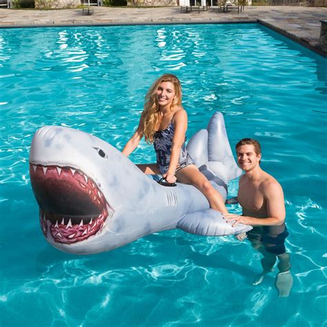 Discovery Shark Week Pool Lounge 30th Anniversary Edition - Great White Shark - Walmart.com ...