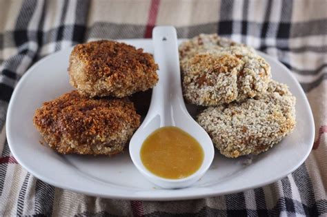 Homemade Chicken Nuggets with a Honey Mustard Dipping Sauce | Honey ...