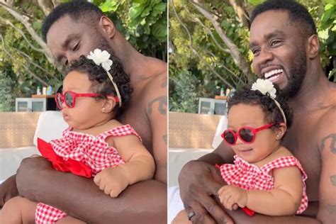 Diddy Enjoys Poolside Bonding Time with Baby Daughter Love: 'My ...