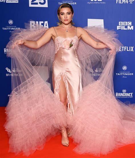 Florence Pugh Twirls in Tulle at British Film Independent Awards | Us Weekly