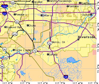 Norco, California (CA 92505) profile: population, maps, real estate, averages, homes, statistics ...