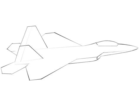 How to Draw a Jet - Easy Drawing Art