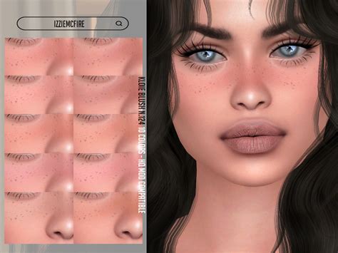 Makeup Cc, Sims 4 Cc Makeup, Blush Makeup, Makeup Looks, Sims 4 Mods Clothes, Sims Mods, Sims 4 ...