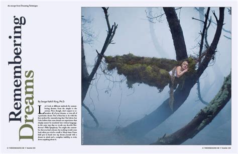 Remembering Dreams - The Eden Magazine