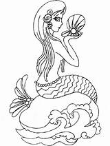 Mermaids 15 Fantasy Coloring Pages coloring page & Book For Kids sketch template