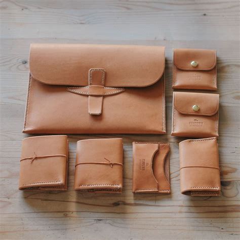 Veg tanned leather goods from the UK | The Ashdown Workshop Co Leather Art, Veg Tan Leather ...