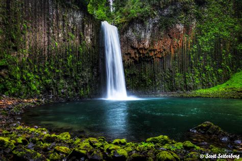 Awesome Abiqua Falls In Oregon - ColorTexturePhotoTours