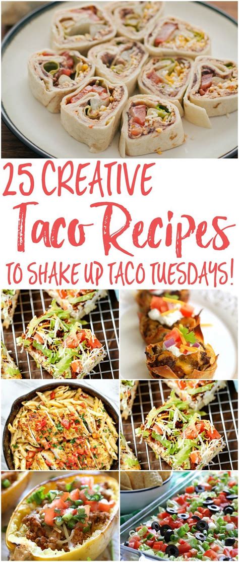 Creative Ways to Shake Up Taco Tuesday! | Recipes, Taco dinner, Taco tuesday recipes