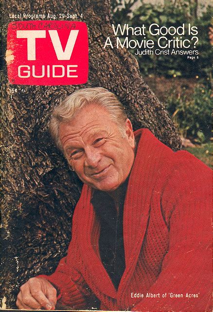 Eddie Albert: GREEN ACRES is the place for him | The Scott Rollins Film and TV Trivia Blog