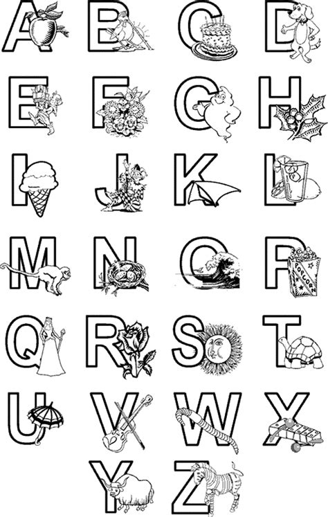 Abc Blocks Coloring Pages at GetColorings.com | Free printable ...