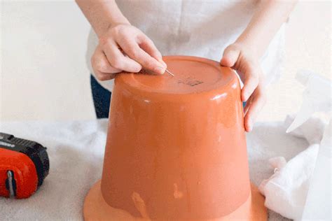 Holey Moly: How to Add Drainage Holes to ALL Your Pots | ctrl + curate | Plastic plant pots ...