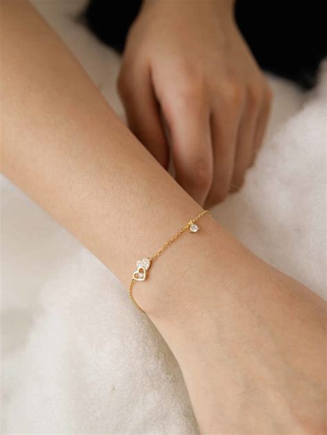 Lovisa Bracelet (925 Sterling Silver with 18k Gold Plating) - Dear Me ...