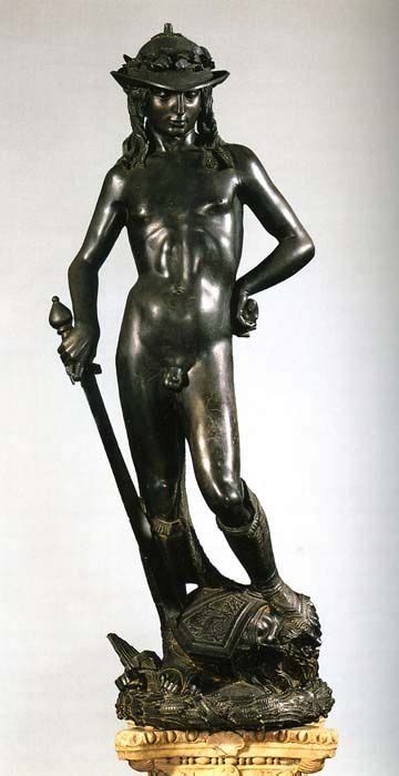 David by Donatello, Florence Italy c.1430-1460 | Renaissance art, Art history, Italian ...